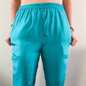 Boho Silk Pants